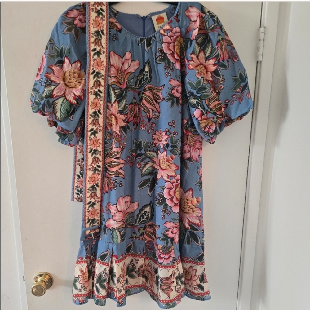 Farm Rio Floral Minidress - Picture 6 of 7